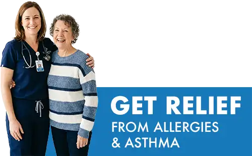 get relief from allergies and asthma